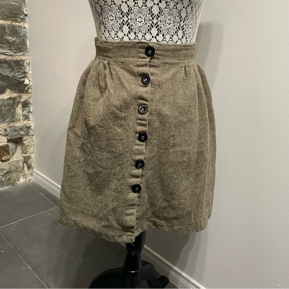 Vintage Dark Academia Midi Skirt - Picture 3 of 5